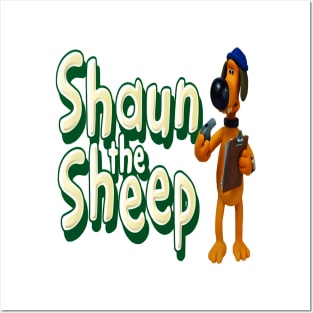 Classic Shaun Cartoon The Sheep TV Series Posters and Art